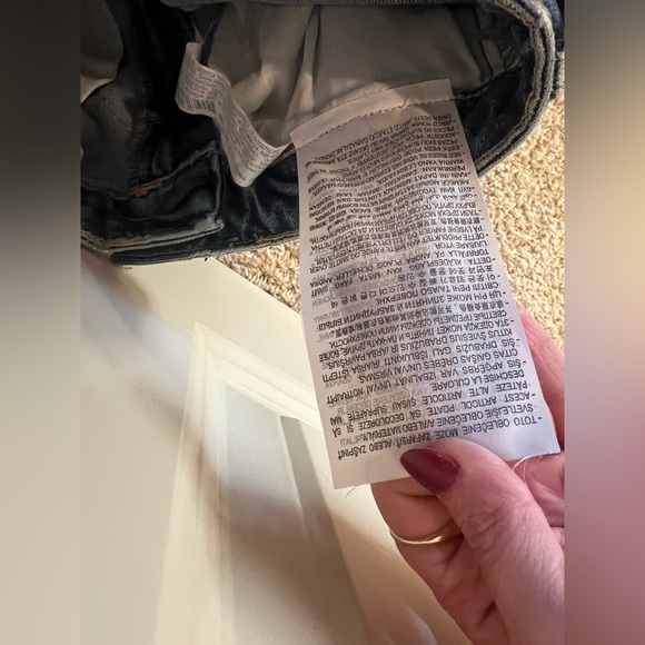 NEW ZARA slim fit hi-rise jeans 6688 size US4 - Picture 11 of 11